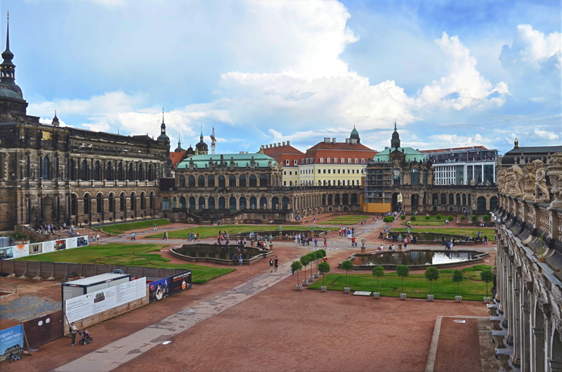 28 - The Zwinger, a historic Baroque palatial complex and garden located in Dresden
